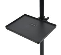 Annadue Vassoio Scheda Audio, Supporto Multifunzionale per Trasmissione Dal Vivo con Morsetto Regolabile, ABS, Installazione Semplice, per Sala di Controllo del Palco