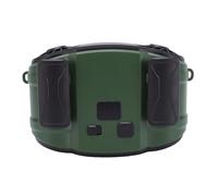 Annadue Ventilatore da Vita, Ventilatore da Cintura Indossabile Ricaricabile Tramite USB con Doppio Canale del, a Clip Portatile per Lavori di Giardinaggio all'aperto