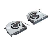 Annadue Ventola di Raffreddamento CPU + GPU, con Connettore di Alimentazione a 4 Pin, Ventola di Raffreddamento Silenziosa di Ricambio per Laptop per dell G3 3579 G3 3779 G5 5587