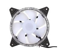 Annadue Ventola di Raffreddamento per Case RGB da 120 Mm, Buona Dissipazione del Calore Ventola per Telaio Colorata a LED Ventola di Raffreddamento Silenziosa per Computer Desktop,
