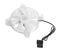 Annadue Ventola di Raffreddamento per Computer da 120 Mm, Ventola per Case di Raffreddamento Ad Alte Prestazioni in ABS 1300 Giri/Min con Luce a LED, Cuscinetto Idraulico, 4 Pin