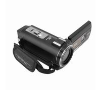 Annadue Videocamera 5K HD 56MP, Videocamera per con Visione Notturna Touchscreen con Zoom 18X e Microfono, per Matrimoni, Copertura di Notizie