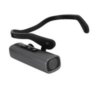 Annadue Videocamera Montata Sulla Testa 5K, Videocamera Indossabile con Controllo APP Grandangolare, Supporto Scheda di Memoria da 128 GB, Videocamera con Fascia per la Registrazione