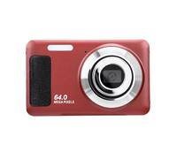Annadue Vintage 64MP 4K Fotocamera Digitale CCD per Fotografia Viaggi | Retro, Schermo LCD da 2,8 Pollici, Zoom Digitale 16X, Messa a Fuoco Automatica per Vlogging, Batteria da 800 MAh per