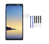 Annadue Visualizza LCD Visualizza Touch Screen Digitazer Assemblaggio TFT Sostituzione dello Schermo LCD per Nota 8 6,3 Pollici 1440x2960px 522ppi con Kit di Strumenti di Cornice e (Blue)