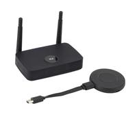 Annadue Wireless Display Adattatore Schermo di Mirroring Dispositivo Streaming Wireless Streaming Plug & Play 1080p Video TRASMISSIONE Fino a 100 M per lo (Spina europea)