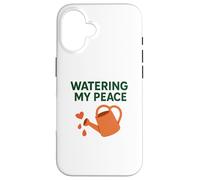 Annaffiare il mio sé della pace, cura consapevolezza giardino motivazionale Custodia per iPhone 16