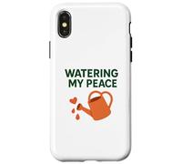 Annaffiare il mio sé della pace, cura consapevolezza giardino motivazionale Custodia per iPhone X/XS