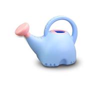 Annaffiatoio Annaffiatoio in plastica for bambini, piccolo e leggero, elefante, 1,5 l, con irrigatore, for interni ed esterni, piante da giardino(Blue1)