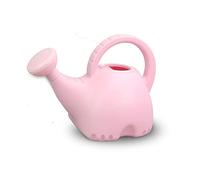 Annaffiatoio Annaffiatoio in plastica for bambini, piccolo e leggero, elefante, 1,5 l, con irrigatore, for interni ed esterni, piante da giardino(Pink2)