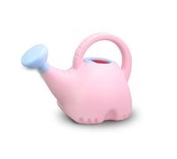 Annaffiatoio Annaffiatoio in plastica for bambini, piccolo e leggero, elefante, 1,5 l, con irrigatore, for interni ed esterni, piante da giardino(Pink1)
