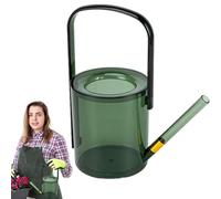 Annaffiatoio - Annaffiatoio per Fiori con Grande Diametro, 1000 ml, con Manico | Serbatoio e visibile Accessorio per Prato Portatile per Soggiorno, Giardino, Parco, Balcone, Studio