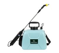 Annaffiatoio automatico for piante da giardino Mister 5L, spruzzatore elettrico spruzzatore a bottiglia ricaricabile tramite USB con pistola a spruzzo multiuso, facile da usare(5L Electric Blue)