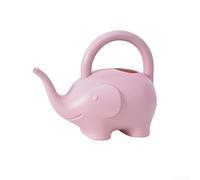 Annaffiatoio da 1 l, con design a cartoni animati, incoraggia i bambini a conoscere le piante (elefante - rosa)