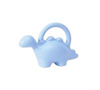 Annaffiatoio da 1 l, motivo cartone animato, incoraggia i bambini a conoscere le piante (Dinosauro, blu)