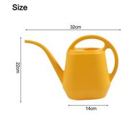 Annaffiatoio da giardino in plastica beccuccio lungo leggero e pratico grande ca