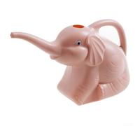 Annaffiatoio elefante 2L plastica verde blu elefante annaffiatoio 2L (rosa) | Grazioso design a forma di elefante, capacità di 2 l, colori vivaci, ideale come regalo, rende l'irrigazione un gioco