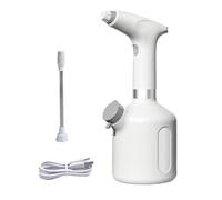 Annaffiatoio elettrico 2L spruzzatore per piante, spray da giardino ricaricabile con ugello fiori per interni/esterni K3N7 regolabile