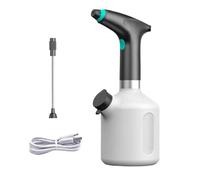 Annaffiatoio elettrico 2L Spruzzatore per piante, spray da giardino ricaricabile con ugello per fiori regolabili per interni/esterni B1H1