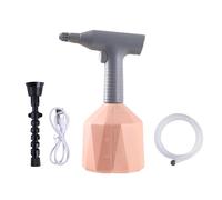 Annaffiatoio elettrico a mano - flacone spray automatico da 1 litro con tubo 'acqua da 8,2 piedi | annaffiatoio a batterie | flacone spray ricaricabile: spruzzatore a batterie