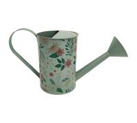 Annaffiatoio in metallo da 2 litri - Bollitore da giardinaggio in ferro con beccuccio lungo, 11,8×6,3×4,7 pollici | Irrigatore compatto per bonsai vaso di fiori casa cortile percorso cortile fattoria