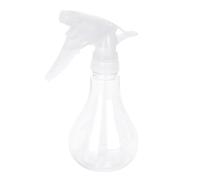 Annaffiatoio in plastica da 250 ml, bottiglia spray manuale con testa a pompa, per piante da giardino, fiori, parrucchiere, nebulizzatore bianco, rosa, viola, nero (bianco)