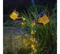 Annaffiatoio Luce solare del bollitore dell'acqua da giardino per esterni