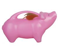 Annaffiatoio Maiale Volante 2,15 Litro Fortunato Rosa Fiori da Giardino Bambini