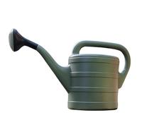 Annaffiatoio moderno da 5 l, in plastica, per interni ed esterni, irrigazione, piante, fiori, piante da interno, giardino, casa, appartamento, attrezzi da giardino con doccia (5 L) (grigio pietra)