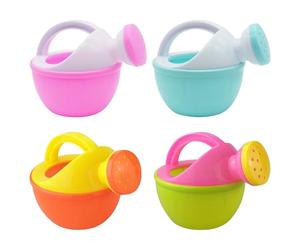 Annaffiatoio per bambini | 4 pezzi divertenti nomi da spiaggia annaffiatoio | Giocattolo per annaffiatoi portatili con irrigatore | Vaso per irrigazione per nuoto dei cartoni animati