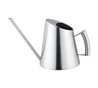 annaffiatoio per Piante da 50 Once / 1.5 l,Annaffiatoio in Acciaio Inossidabile, annaffiatoio da Giardino con beccuccio Lungo per Acqua Giardino Esterno, pianta da Interno, Annaffiatoio in accia