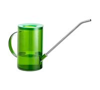 Annaffiatoio per Piante da Interno, Innaffiatoio Becco Lungo in Plastica, 1L Annaffiatoio per Fiori, per Piante da Interno e Esterni (Verde)