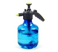 Annaffiatoio Pompa da Giardino Spruzzatore Annaffiatoio Portatile a Pressione Spray Bottiglia Trasparente con Ugello Regolabile for Piante,3L(Blue)