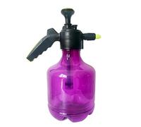 Annaffiatoio Pompa da Giardino Spruzzatore Annaffiatoio Portatile a Pressione Spray Bottiglia Trasparente con Ugello Regolabile for Piante,3L(Purple)