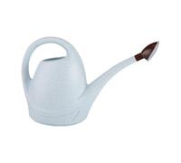 Annaffiatoio Portatile da 3.5L per Piante da Interno Lungo Beccuccio per Irrigazione Mirata Vaso d'Acqua Decorativo per Fiori da Serra E Giardino Mate, Grigio