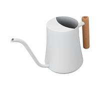 Annaffiatoio Retro Wear Annaffiatoio Annaffiatoio Resistente per Piante Annaffiatoio Antiruggine Design con Beccuccio Lungo 1000ML per Esterno (WHITE)