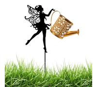 Annaffiatoio Solare - Decorazione Da Giardino In Metallo Resistente Agli Agenti Atmosferici, Luce Solare Da Giardino Per Irrigazione Fatata | Decorative Per Bollitore Da Esterno, Per Cortile, Pat