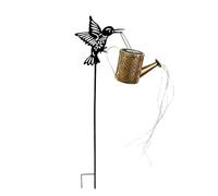 Annaffiatura Lampada Solare, Lattina Di Annaffiatura A LED Del Colibrì, Lampada Solare Decorativa Impermeabile Con Illuminazione Ambientale Calda, 388 G Per Patio Esterno Per Il Portico Del Portico Pe