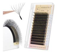 ANNAFRIS Extension Ciglia 7DW 8-15mm 0.07C Premade Fan 7d Lash Russian Volume Ciglia Ciuffetti Eyelash Professional(7d 0.07C 8-15mm)