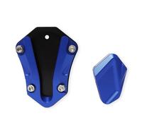 ANNAKETZPW Cavalletto Moto Laterale per ZONTES per ZT 368G Supporto per Estensione Cavalletto Laterale per Moto Ingrandisci Motocicletta Laterale Piastra(Blue1)
