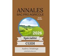 Annales bac pro agri Conduite et Gestion Entreprise Hippique 2026