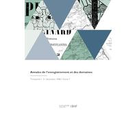 Annales de l'enregistrement et des domaines