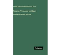 Annales d'économie politique: Annales d'économie politique