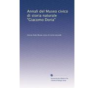 Annali del Museo civico di storia naturale "Giacomo Doria"