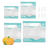 Annalocker Sacchetti Sottovuoto, 10 Pezzi misure diverse Sacca di Compressione, Riutilizzabile Sigilla Sacchetti, Per Filamento per Conservazione Alimenti e Cottura Sottovuoto Vacuum fresh bag