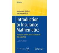 Annamaria Olivieri Ermanno Pitac Introduction to Insurance Mathemati (Tascabile)