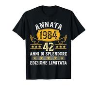 Annata 1984 Uomo Donna 42 Anni Compleanno Regalo Maglietta