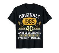 Annata 1985 Uomo Anni 40 Compleanno Regalo Originale 1985 Maglietta