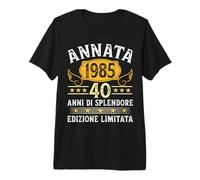 Annata 1985 Uomo Donna Anni 40 Compleanno Regalo Maglietta Premium