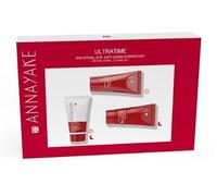 Annayake - Set di correzione anti-invecchiamento ultratime - Perfect Biotic Regulating Care 30 ml + crema anti-rinkle Re Densifying Cream 30 ml + maschera per il balsamo notturno da 30 ml